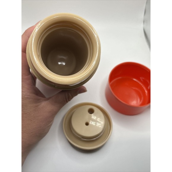 PLASTIC THERMOS GI JOE 1985 HASBRO BRADLEY ALADDIN INDUSTRIES - Picture 9 of 9